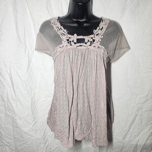Vintage y2k fairy whimsigoth boho babydoll top